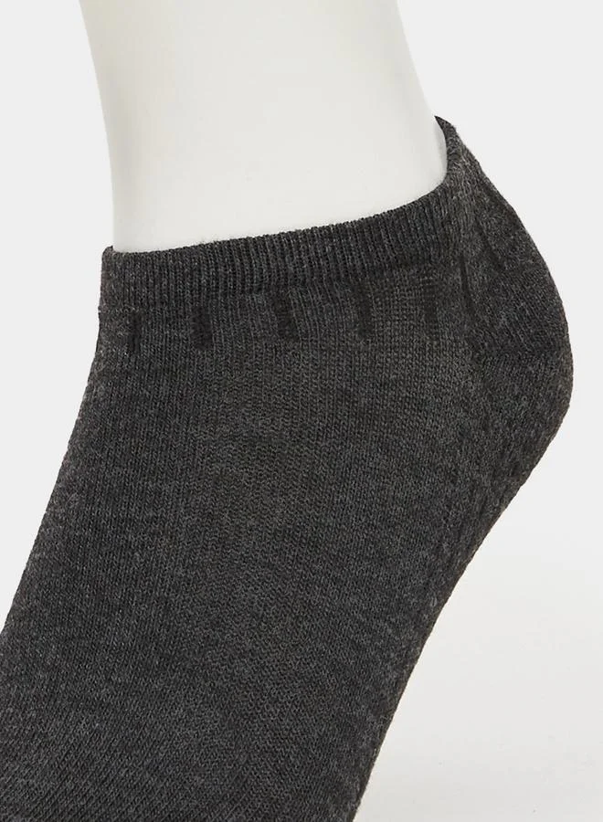 Styli  Pack of 5 - Contrast Detail Ankle Socks for Men | Best Price UAE